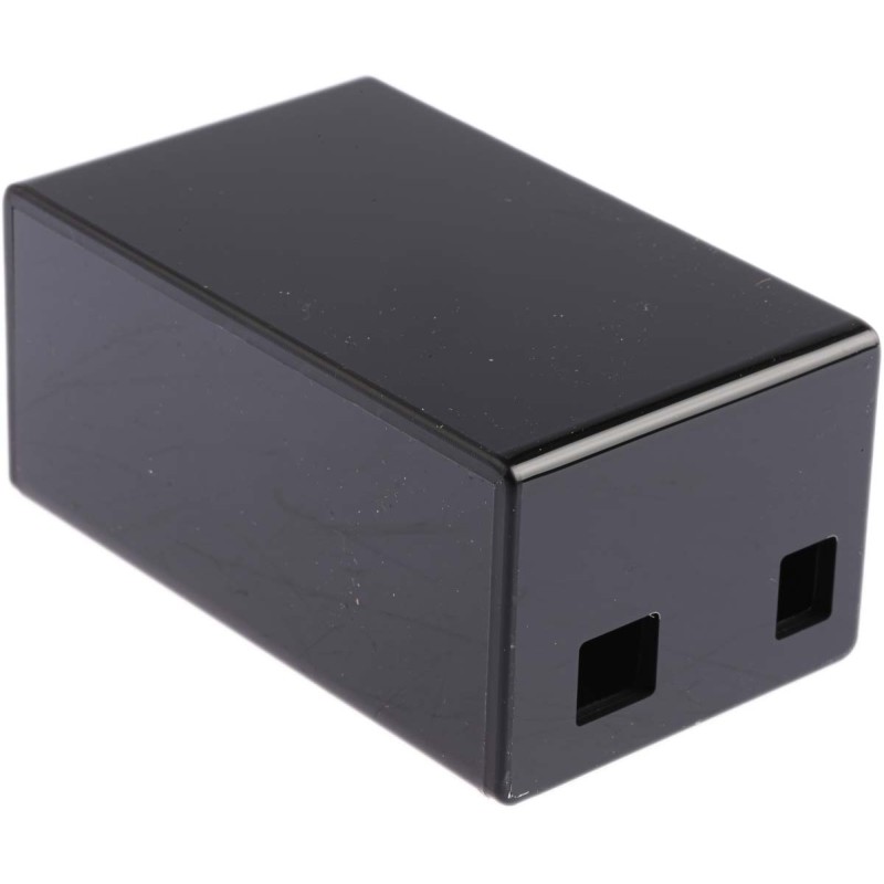 1 pcs - DesignSpark Black Arduino Case for use with Arduino UNO and Ethernet Shield
