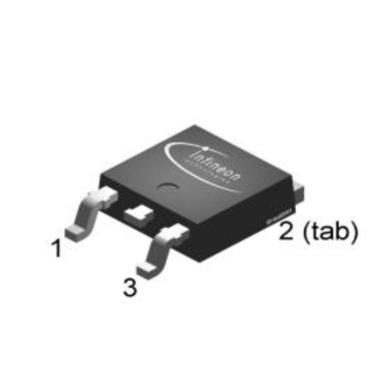 10 pcs - N-Channel MOSFET, 70 A, 120 V, 3-Pin DPAK Infineon IPD70N12S311ATMA1