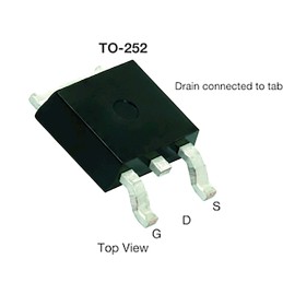 10 pcs - N-Channel MOSFET, 100 A, 60 V, 3-Pin DPAK Vishay SQD50034E_GE3