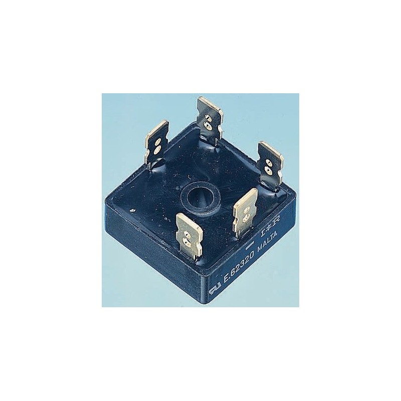 1 pcs - Vishay Bridge Rectifier, 25A, 100V, 3-phase, 5-Pin