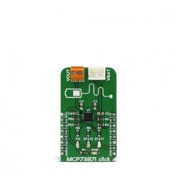 1 pcs - MikroElektronika MCP73871 Click Battery Charger for Lithium-ion, Lithium-Polymer Batteries