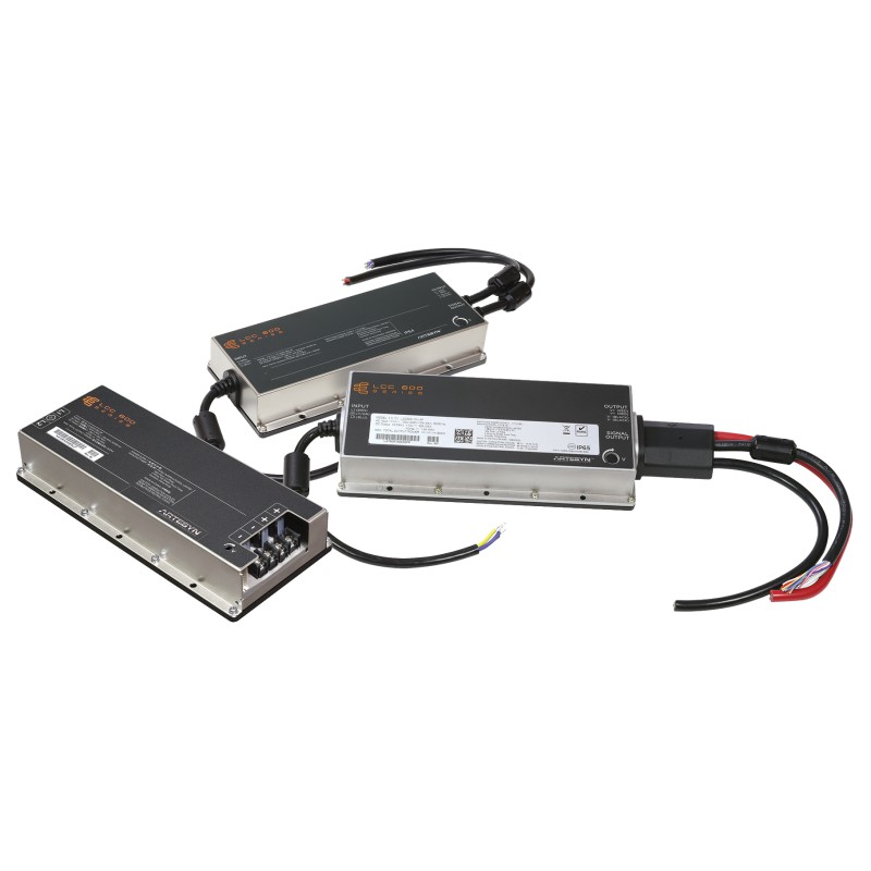 1 pcs - Artesyn Embedded Technologies Switching Power Supply, LCC600-48U-9P, 48V dc, 12.5A, 600W, 1 Output, 127 - 374 V