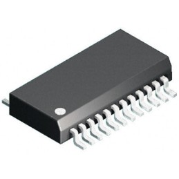 1 pcs - Renesas Electronics EL5375IUZ-T7 Triple-Channel Differential Line Receiver, 24-Pin QSOP