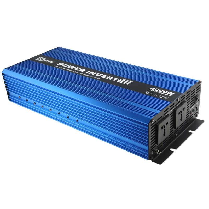1 pcs - RS PRO Pure Sine Wave 4000W Power Inverter, 12V Input, 230V Output