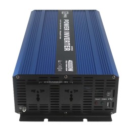 1 pcs - RS PRO Pure Sine Wave 4000W Power Inverter, 12V Input, 230V Output
