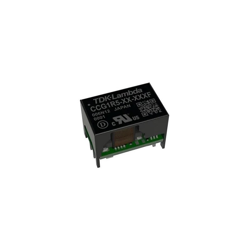 1 pcs - TDK-Lambda CCG Isolated DC-DC Converter, 5V dc/, 18 - 76 V dc Input, 1.5W, Through Hole