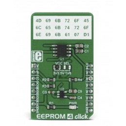 1 pcs - MikroElektronika EEPROM 4 Click AT25M02 mikroBus Click Board MIKROE-2536