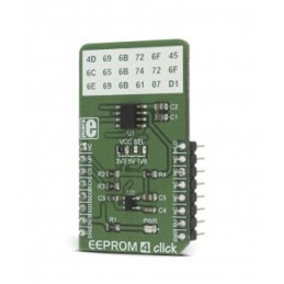 1 pcs - MikroElektronika EEPROM 4 Click AT25M02 mikroBus Click Board MIKROE-2536
