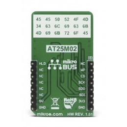 1 pcs - MikroElektronika EEPROM 4 Click AT25M02 mikroBus Click Board MIKROE-2536