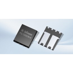 10 pcs - Dual N-Channel MOSFET Transistor & Diode, 20 A, 100 V, 8-Pin SuperSO8 5 x 6 Infineon IPG20N10S4L35AATMA1