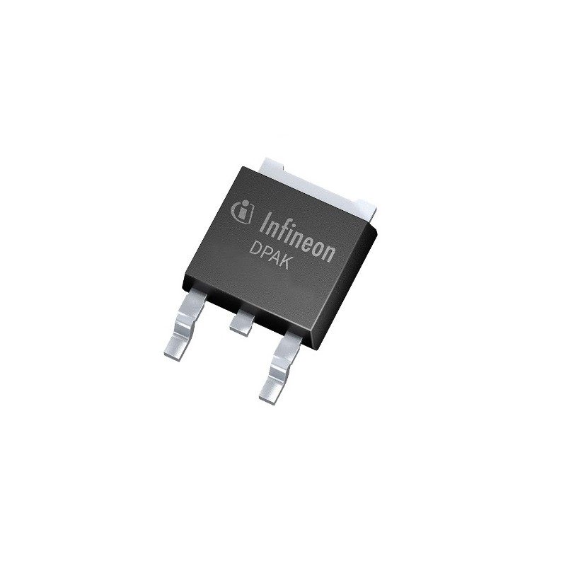 10 pcs - MOSFET + Diode, 1.5 A PG-TO252-3 Infineon IPD80R4K5P7ATMA1