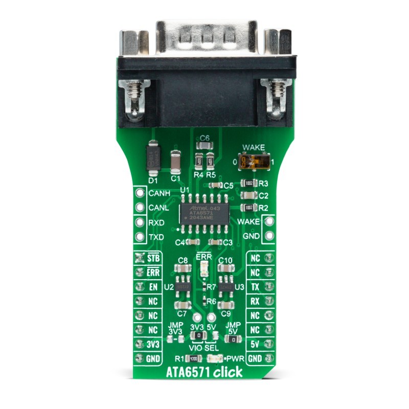 1 pcs - MikroElektronika MIKROE-4414 DIGI POT 7 Click Converter Module Development Board