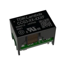 1 pcs - TDK-Lambda CCG Isolated DC-DC Converter, 3.3V dc/, 18 - 76 V dc Input, 3W, Through Hole
