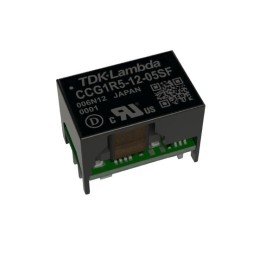 1 pcs - TDK-Lambda CCG Isolated DC-DC Converter, 12V dc/, 9 - 36 V dc Input, 1.5W, Through Hole