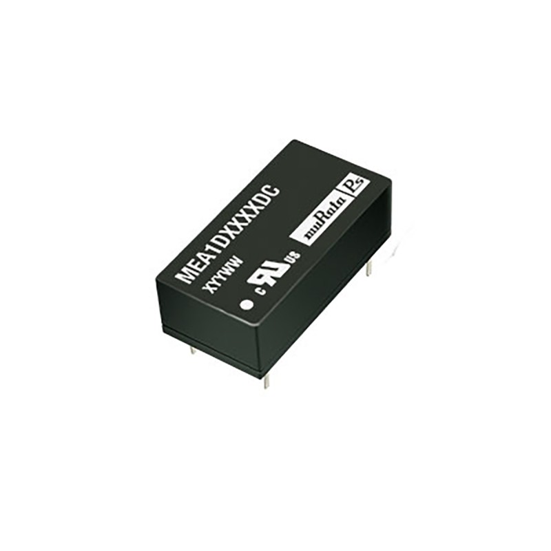 1 pcs - Murata Power Solutions MEA1 DC-DC Converter, ±5V dc/ ±100mA Output, 21.6 - 26.4 V dc Input, 1W, Through Hole,