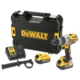 1 pcs - DeWALT DCD Keyless 18V Cordless Hammer Drill, UK Plug