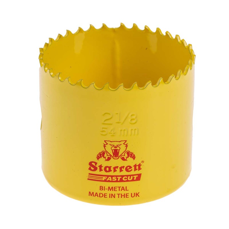 1 pcs - Starrett HSS 54mm Hole Saw