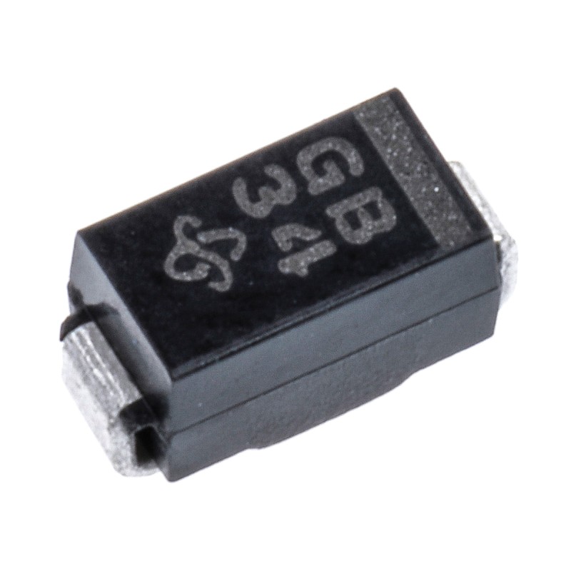 10 pcs - Vishay 100V 1A, Rectifier Diode, 2-Pin DO-214BA GF1B-E3/67A