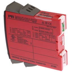 1 pcs - PR Electronics 4 Series Signal Conditioner, Current, Voltage Input, Current, Voltage Output, 300V dc Supply