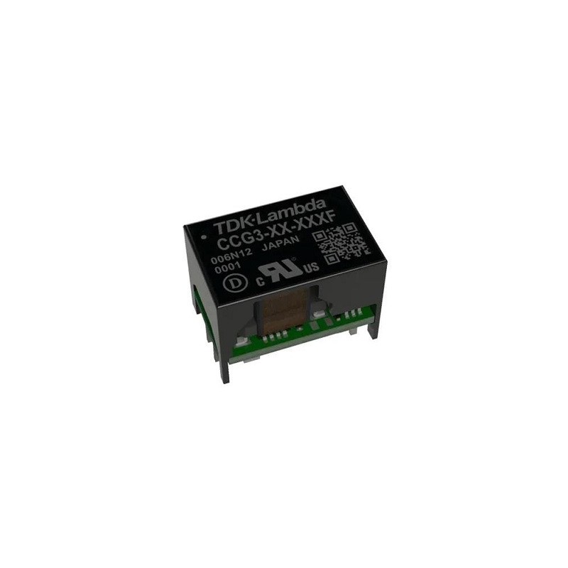 1 pcs - TDK-Lambda CCG Isolated DC-DC Converter, 15V dc/, 9 - 36 V dc Input, 3W, Through Hole