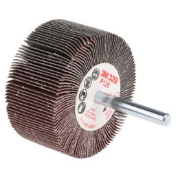 1 pcs - 3M Aluminium Oxide Flap Wheel, 60mm Diameter, P120 Grit