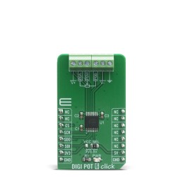 1 pcs - MikroElektronika MIKROE-4110, DIGI POT 6 CLICK Adapter Board for MCP41HV51 for MCP41HV51