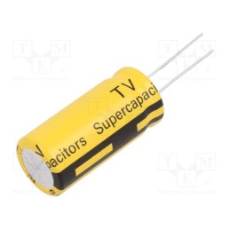 1 pcs x EATON ELECTRONICS - TV1840-3R0606-R - Supercapacitor, THT, 60F, 3VDC, -10÷30%, Body dim: Ø18.5x42mm, 13mΩ
