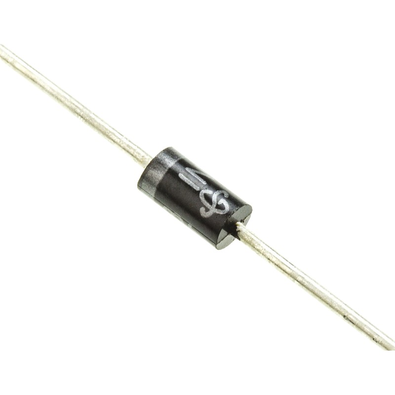 10 pcs - Vishay 200V 1A, Rectifier Diode, 2-Pin DO-204AL 1N4003-E3/54