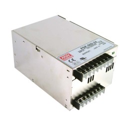 1 pcs - MEAN WELL Switching Power Supply, PSP-600-24, 24V dc, 25A, 600W, 1 Output, 124 - 370 V dc, 88 - 264 V ac
