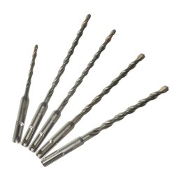 1 pcs - Milwaukee 5-Piece SDS Drill Bit Set for Masonry, 8mm Max, 5.5mm Min