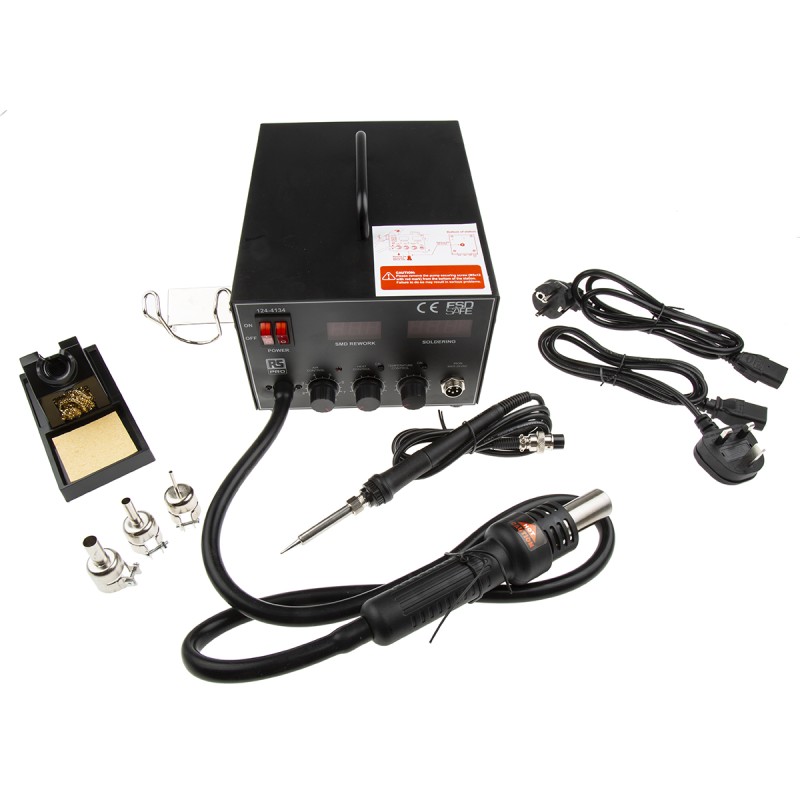 1 pcs - RS PRO Hot Air station 700W, 220 - 240V