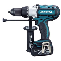 1 pcs - Makita DHP Keyless 18V Cordless Combi Drill, Euro Plug