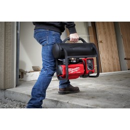 1 pcs - Milwaukee 3W 7.6L Air Compressor, 9.31bar, 15kg