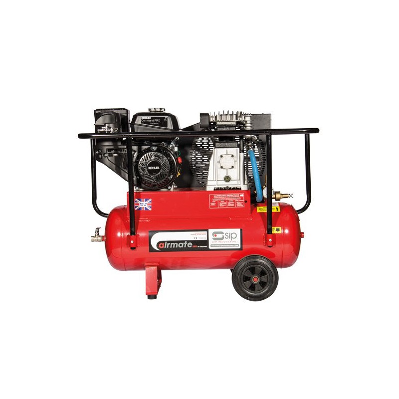 1 pcs - SIP 5.1kW 50 l Air Compressor, 10.3bar, 85kg