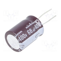 1 pcs x NICHICON - UCY2G680MHD3TN - Capacitor: electrolytic, THT, 68uF, 400VDC, Ø18x25mm, Pitch: 7.5mm