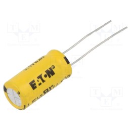 1 pcs x EATON ELECTRONICS - TV1020-3R0605-AP - Supercapacitor, THT, 6F, 3VDC, -10÷30%, Body dim: Ø10.5x22.3mm