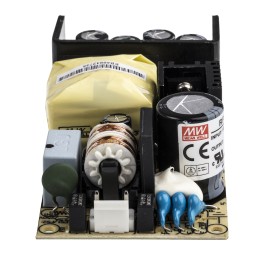1 pcs - MEAN WELL Switching Power Supply, RPS-60-5, 5V dc, 10A, 50W, 1 Output, 127 - 370 V dc, 90 - 264 V ac