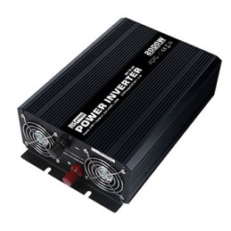 1 pcs - RS PRO Modified Sine Wave 2000W Power Inverter, 24V dc Input, 230V Output