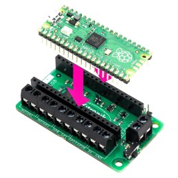 1 pcs - Kitronik Kitronik Motor Driver Board for Raspberry Pi Pico
