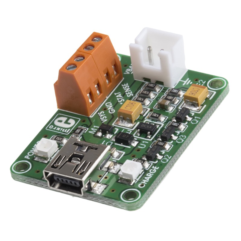 1 pcs - MikroElektronika VOLT USB Power Management for MCP73832