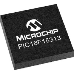 10 pcs - Microchip PIC16F15313-I/RF 8 bit MCU Microcontroller MCU, PIC16, 8-Pin RF