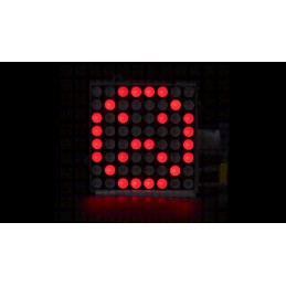 1 pcs - Seeed Studio 104020089, Grove - Red LED Matrix