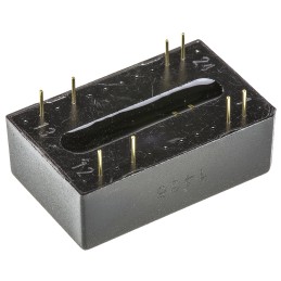 1 pcs - TRACOPOWER TEN 3 DC-DC Converter, ±5V dc/ ±250mA Output, 9 - 18 V dc Input, 3W, Through Hole, +85°C Max Temp