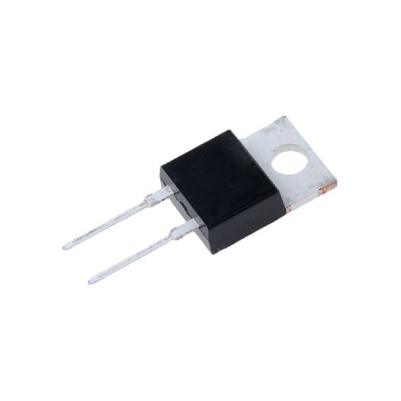 10 pcs - Diodes Inc 1000V Fast Recovery Epitaxial Diode Rectifier & Schottky Diode, TO-220AC DTH810D
