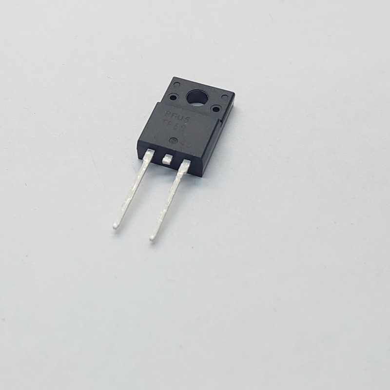 10 pcs - ROHM 600V 5A, Diode, 2 + Tab-Pin TO220NFN RFU5TF6S