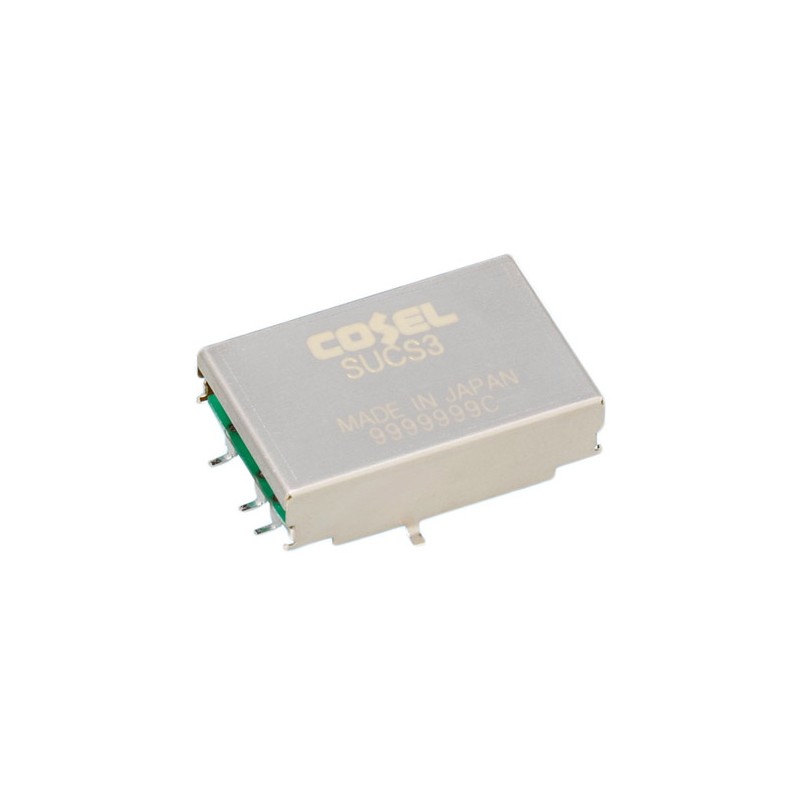 1 pcs - Cosel DC-DC Converter, 5V dc/ 600mA Output, 9 - 18 V dc Input, 3W, Surface Mount, +85°C Max Temp -40°C Min Temp