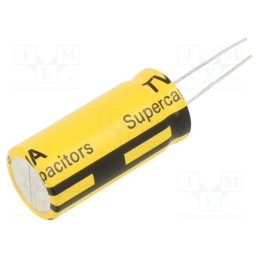 1 pcs x EATON ELECTRONICS - TVA1840-3R0606-R - Supercapacitor, THT, 60F, 3VDC, -10÷30%, Body dim: Ø18.5x42mm, 13mΩ