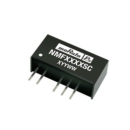 1 pcs - Murata Power Solutions NMF DC-DC Converter, 5V dc/ 100mA Output, 11.4 - 12.6 V dc Input, 0.5W, Through Hole,