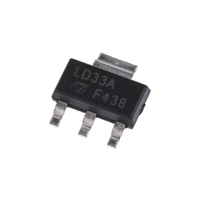 10 pcs - P-Channel MOSFET, 3 A, 60 V, 3-Pin SOT-223 STMicroelectronics STN3P6F6