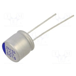 1 pcs x SAMWHA - YG1H107M1009MBB - Capacitor: hybrid, THT, -55÷125°C, Body dim: Ø10x9.5mm, 100uF, ±20%